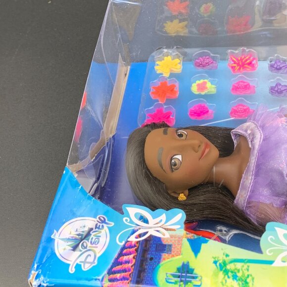 Disney Encanto Isabela Hair Play Doll Flower Accessories Damaged Box Movie - Picture 2 of 7